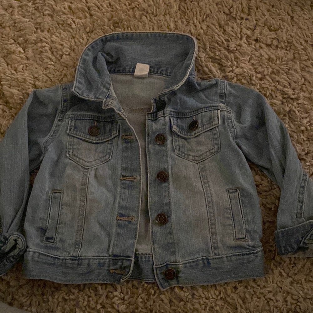 Little girl jean jacket